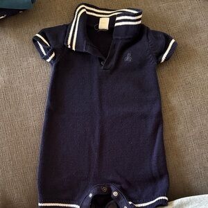 GAP Navy Blue Kids Polo Bodysuit